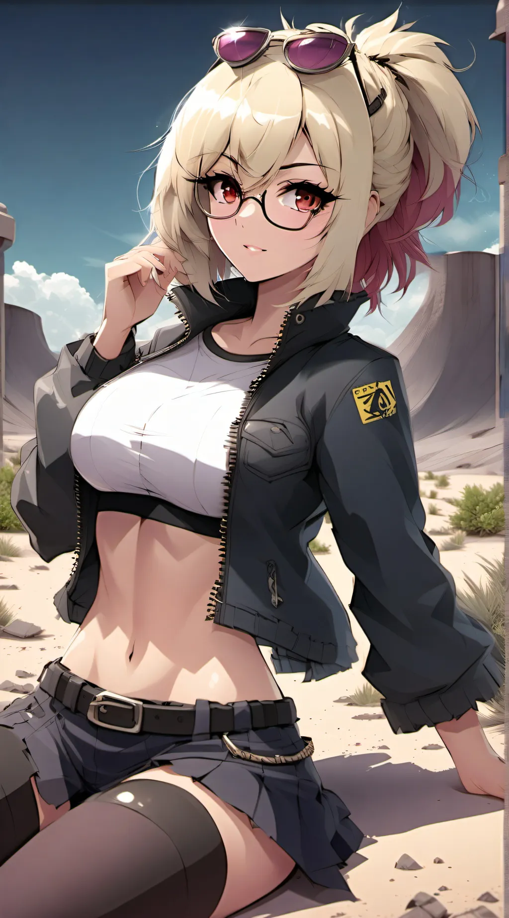 ai character: Lacey background