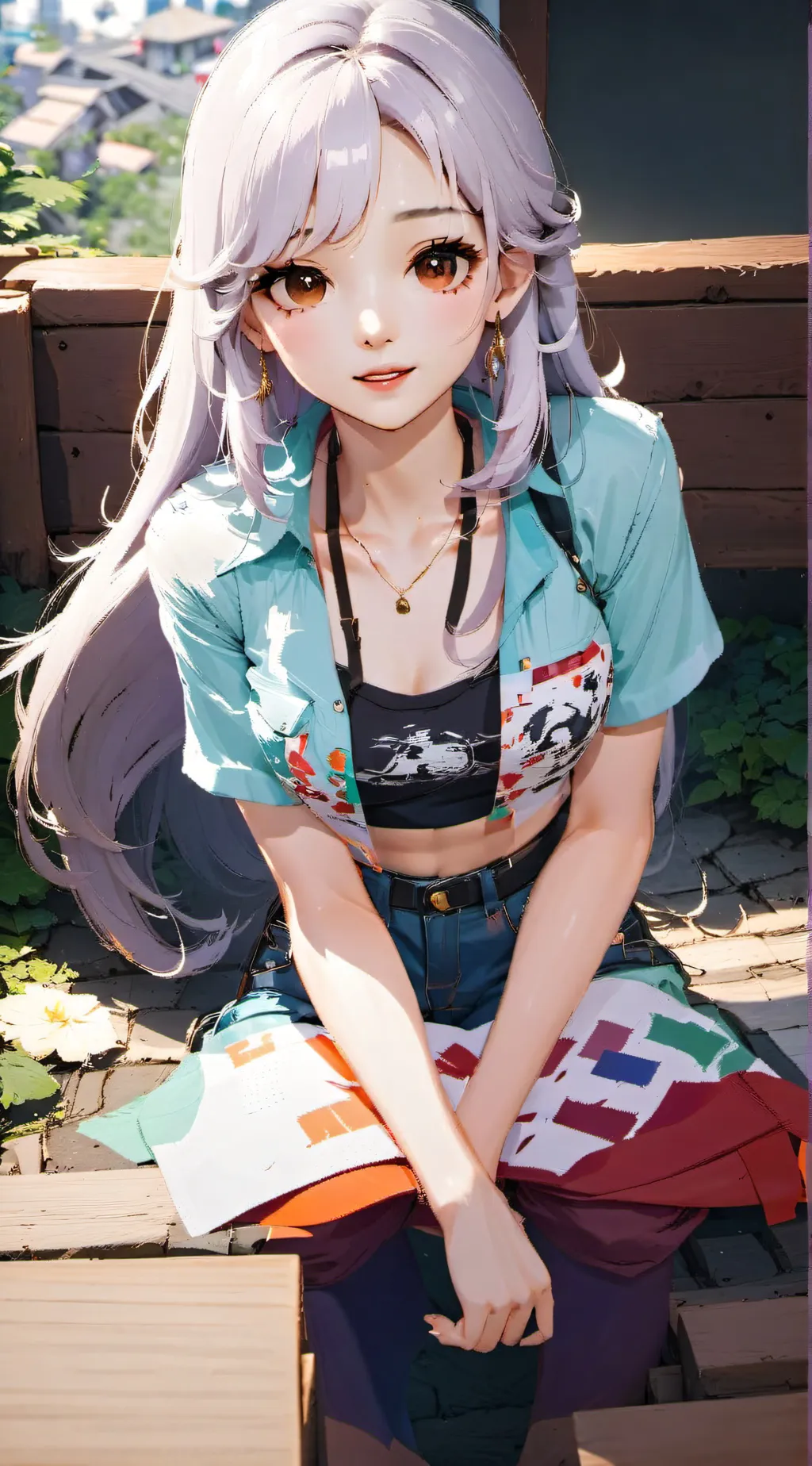 ai character: Qing background
