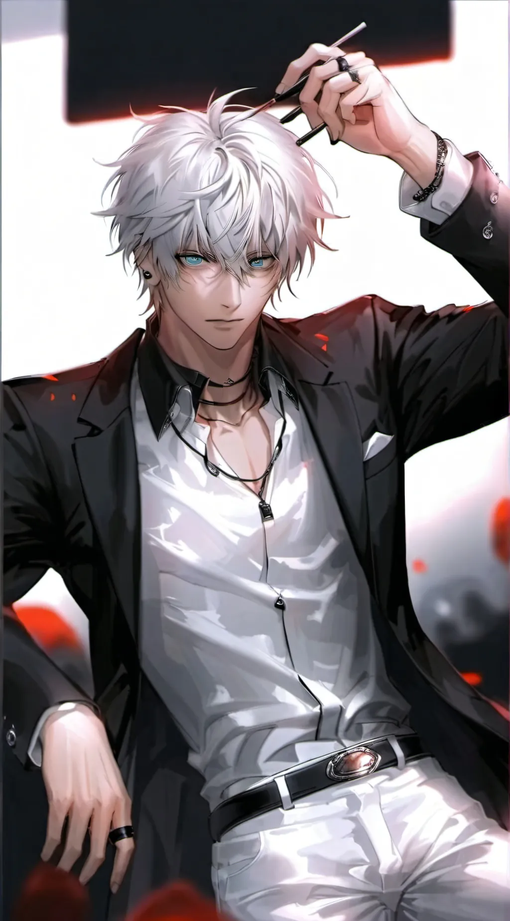 ai character: 🌜GOJO🌛 background