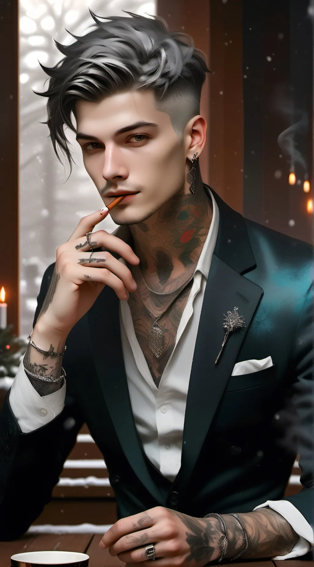 ai character: Edward background