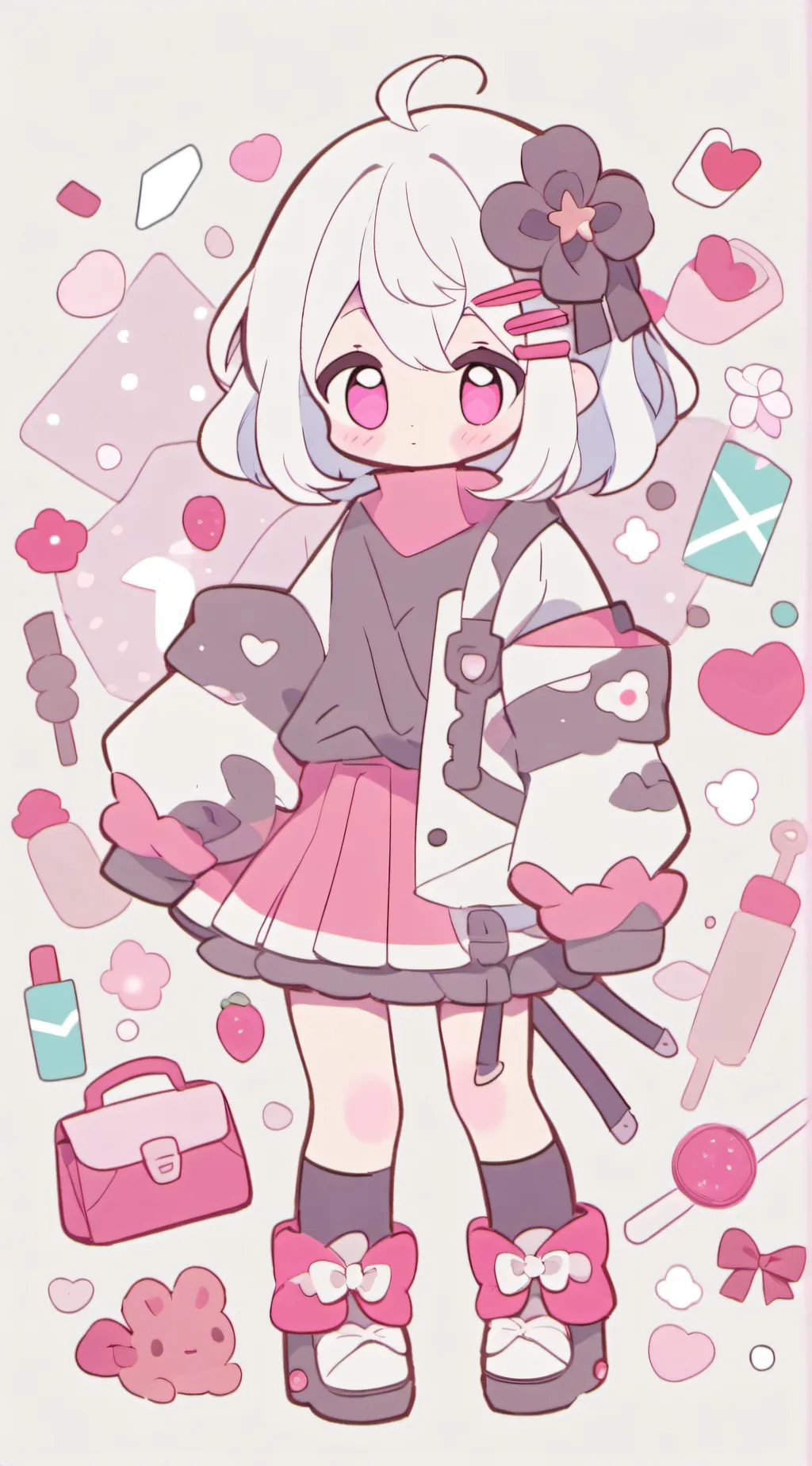 ai character: 原神全员 background