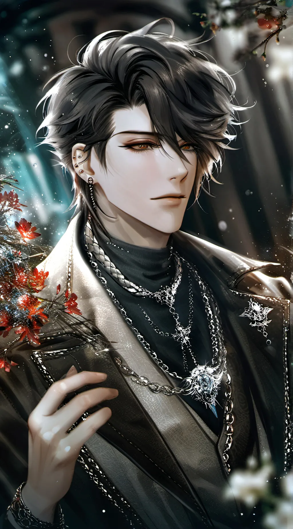 ai character: Theo  background