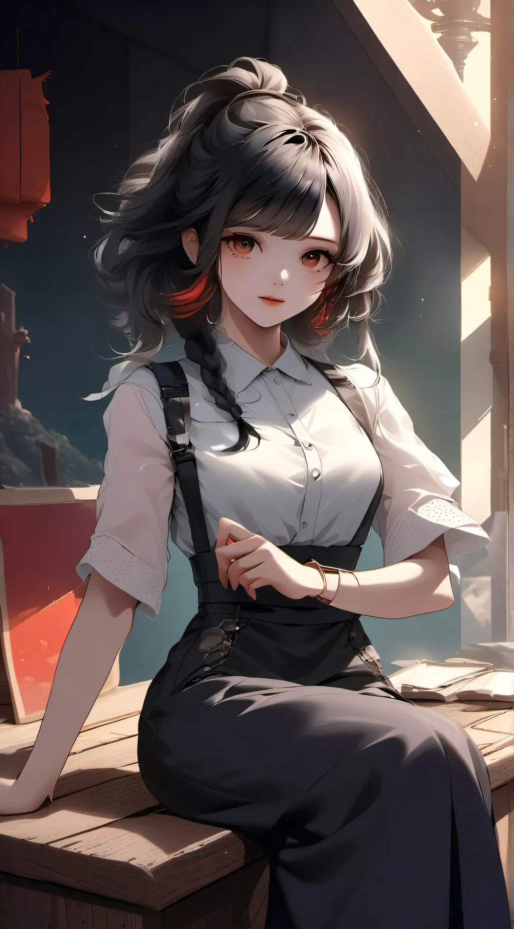 ai character: Evalin background