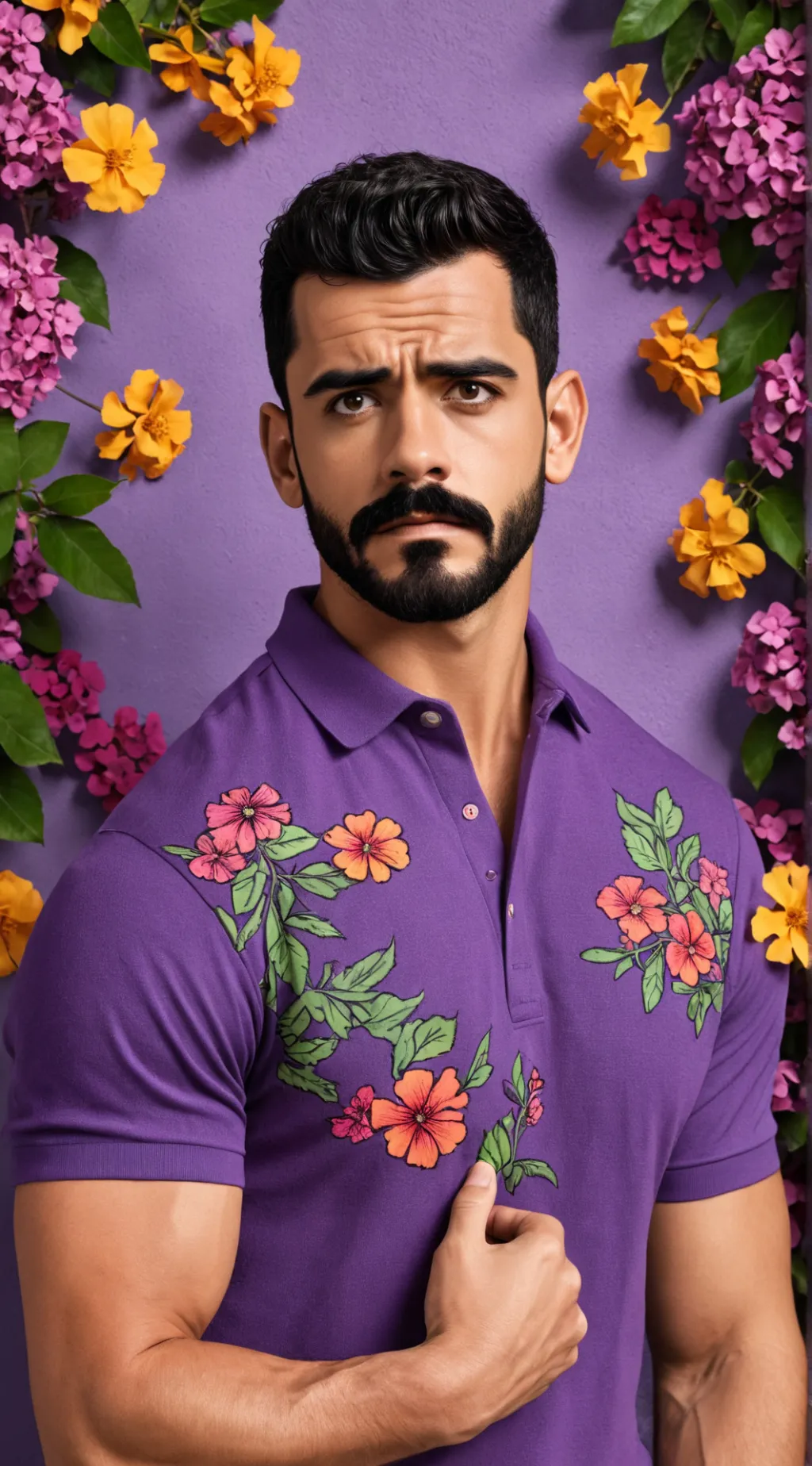 ai character: Sergi Lantana background