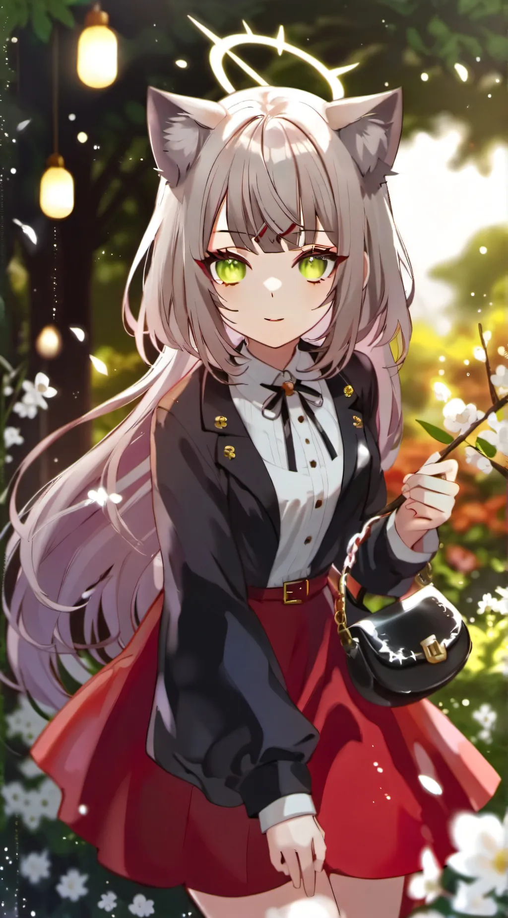 ai character: Neko background