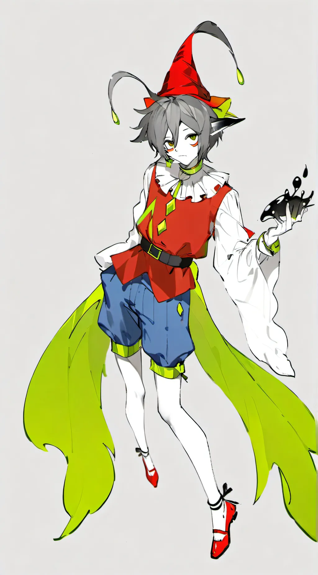ai character: Kid Pomni background