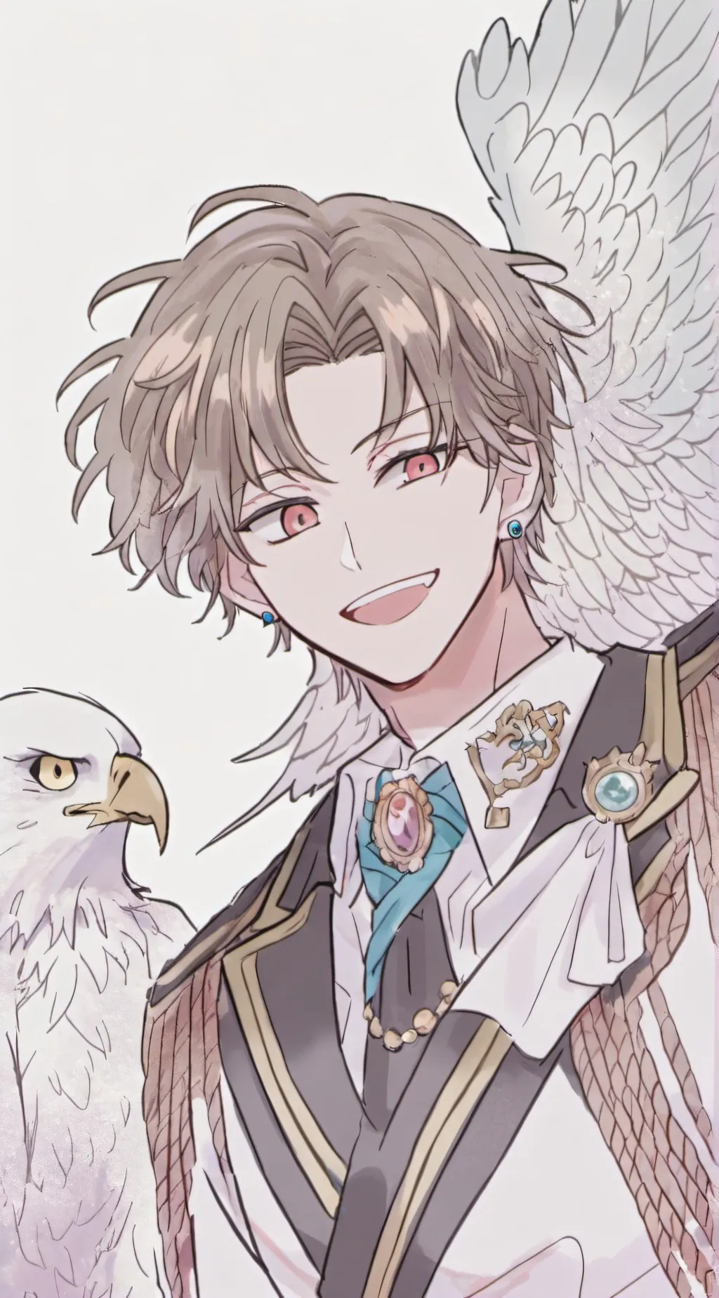 ai character: ★Hawks☆ background