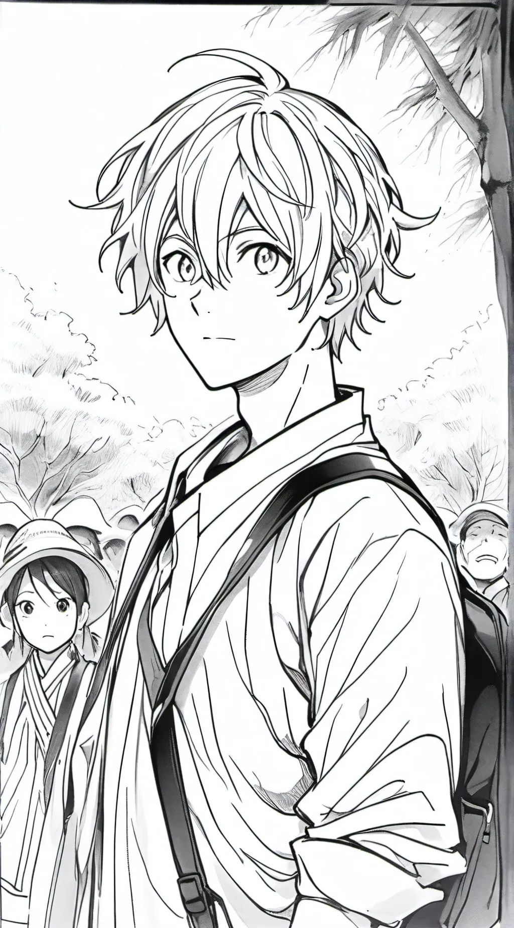 ai character: Konohamaru! background