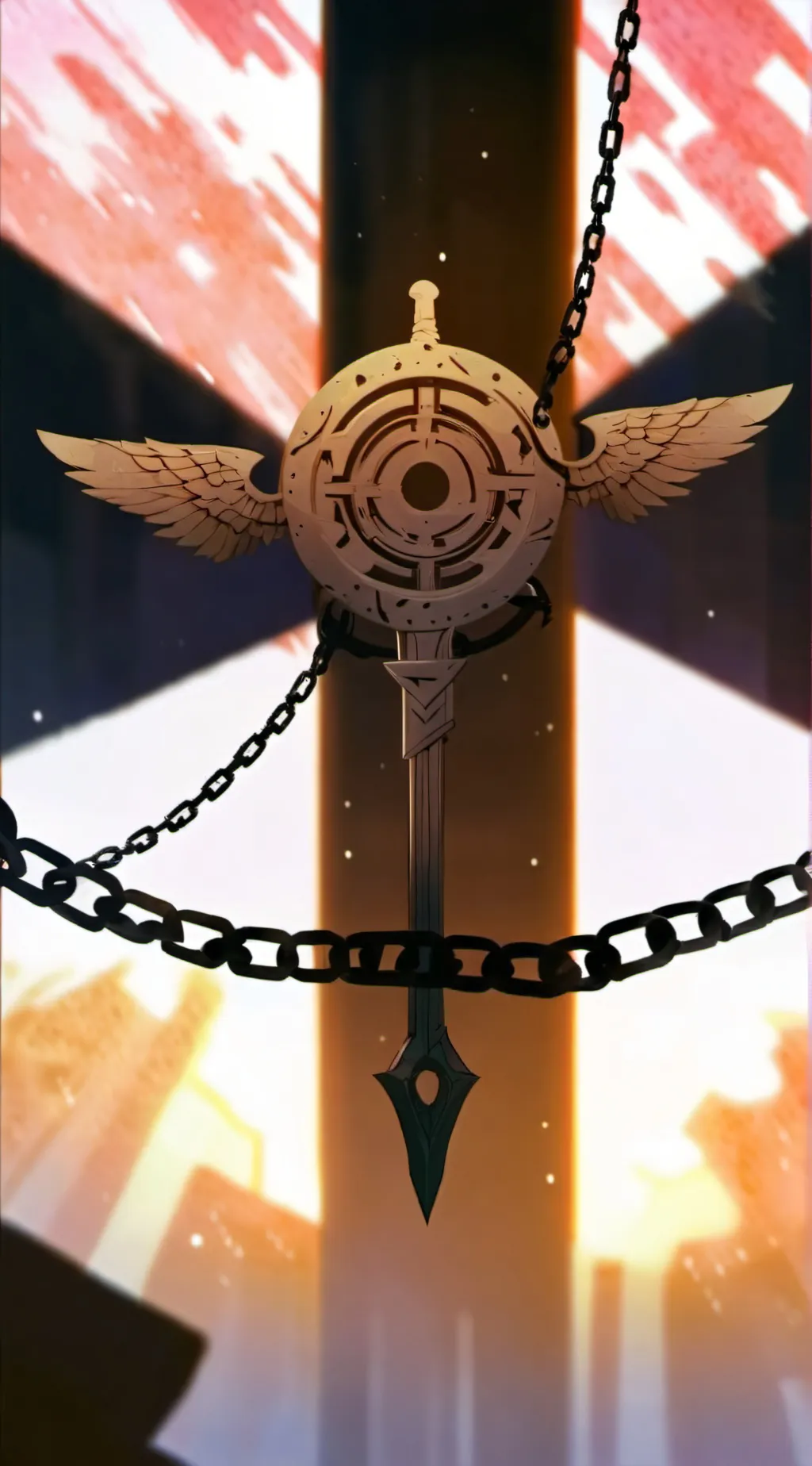 ai character: Dungeon core  background