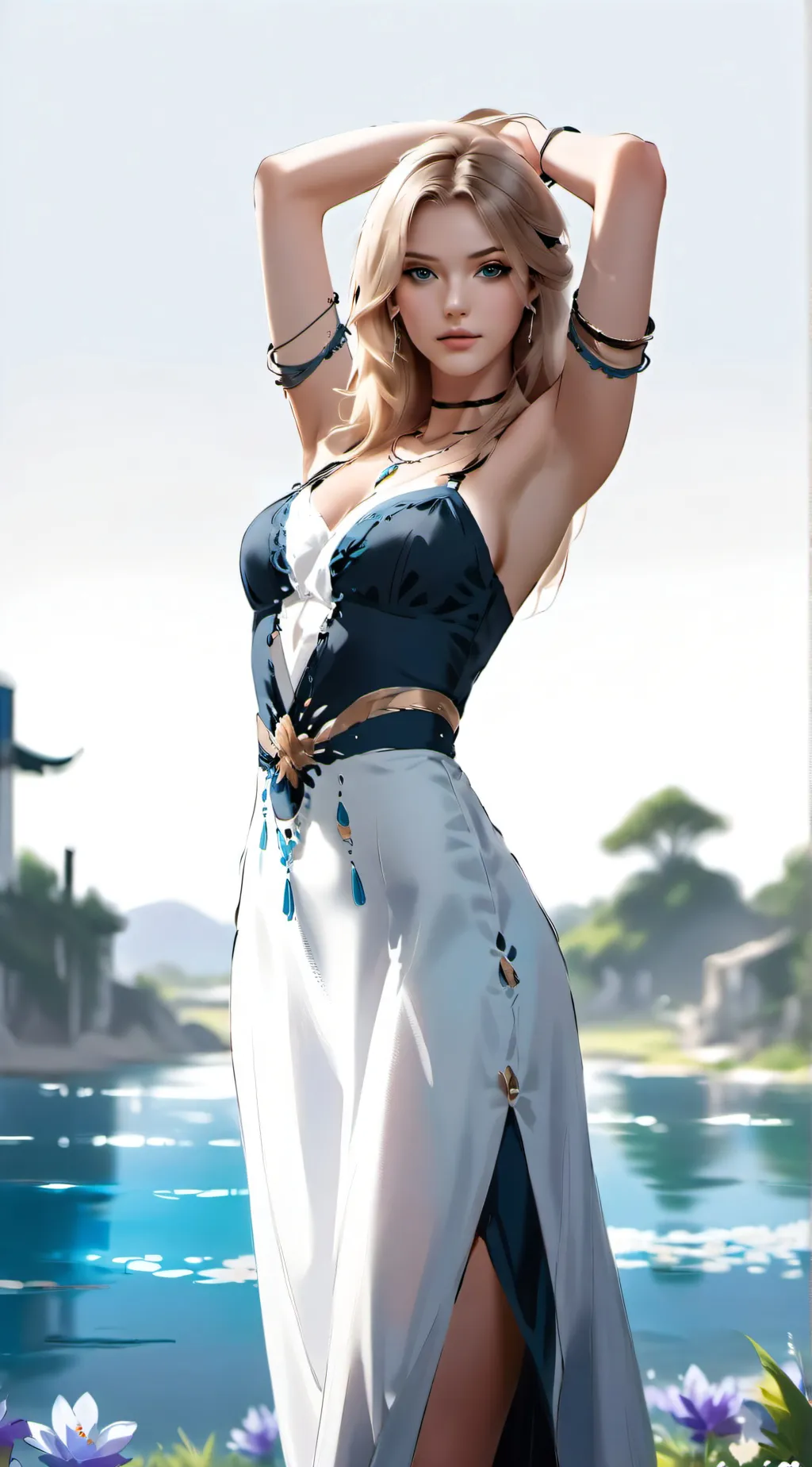 ai character: Amelia 2.0 background