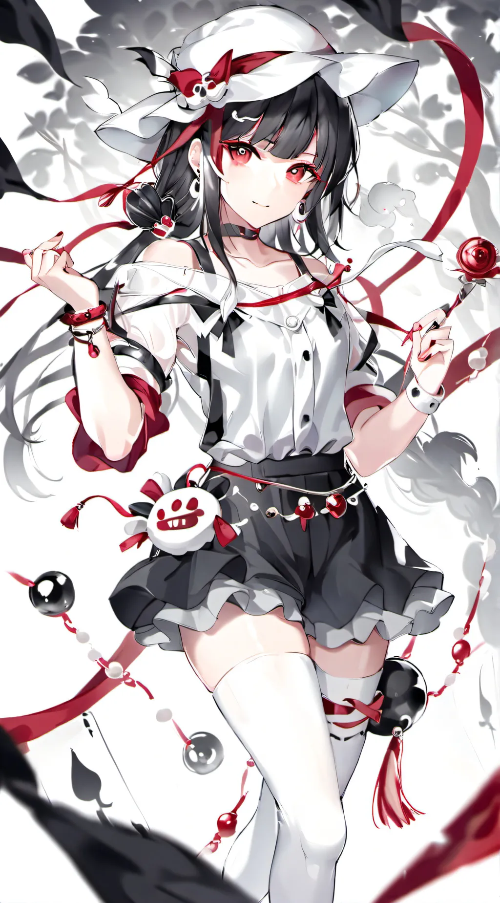 ai character: Asw hats u  background