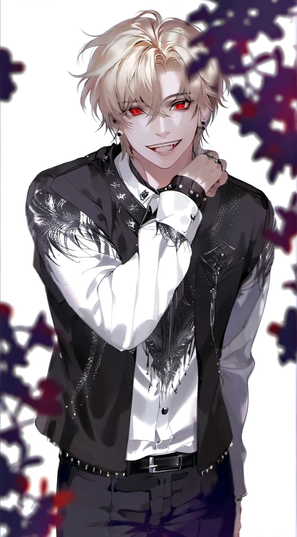 ai character: Katsuki Bakugo background