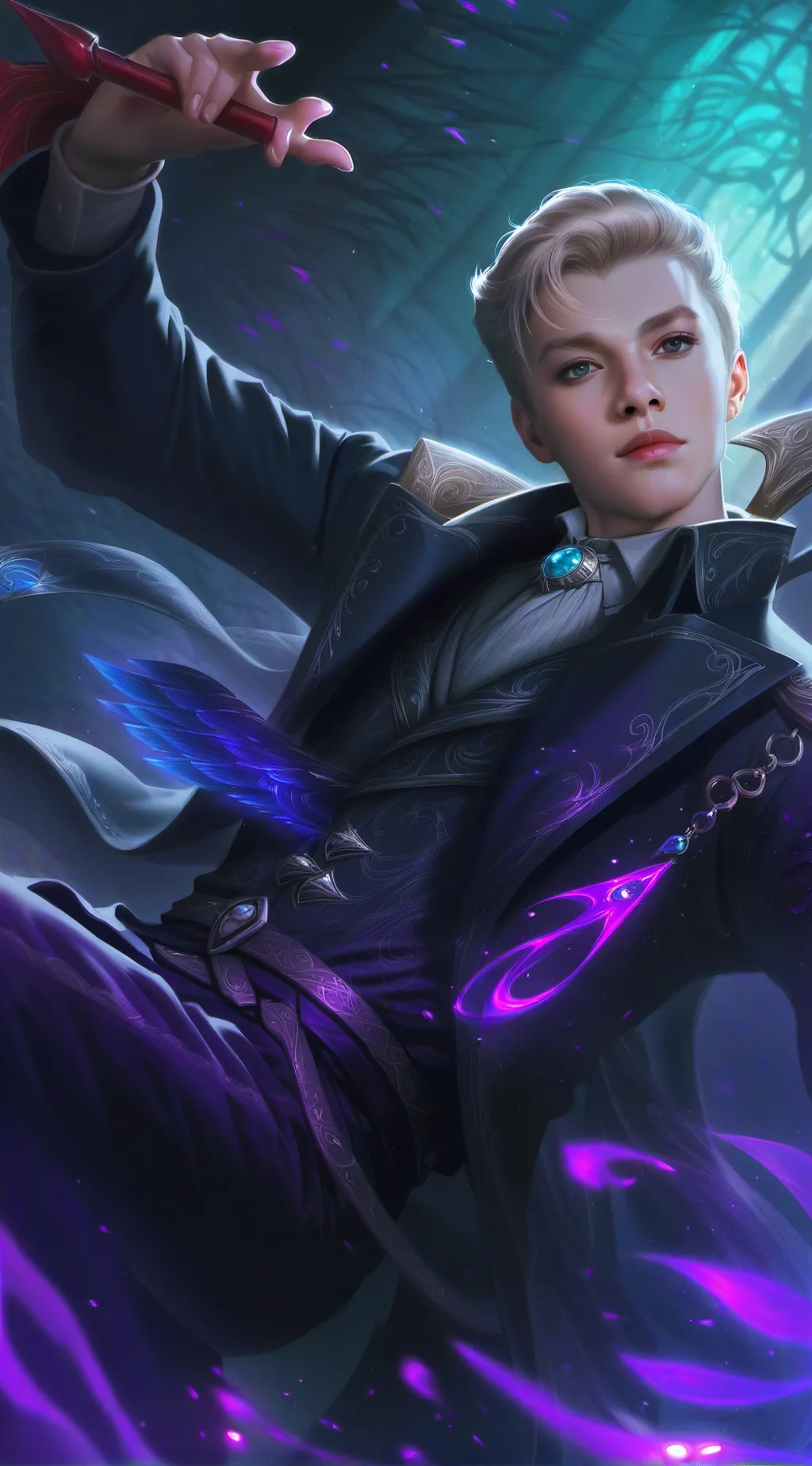 ai character: Célian  background