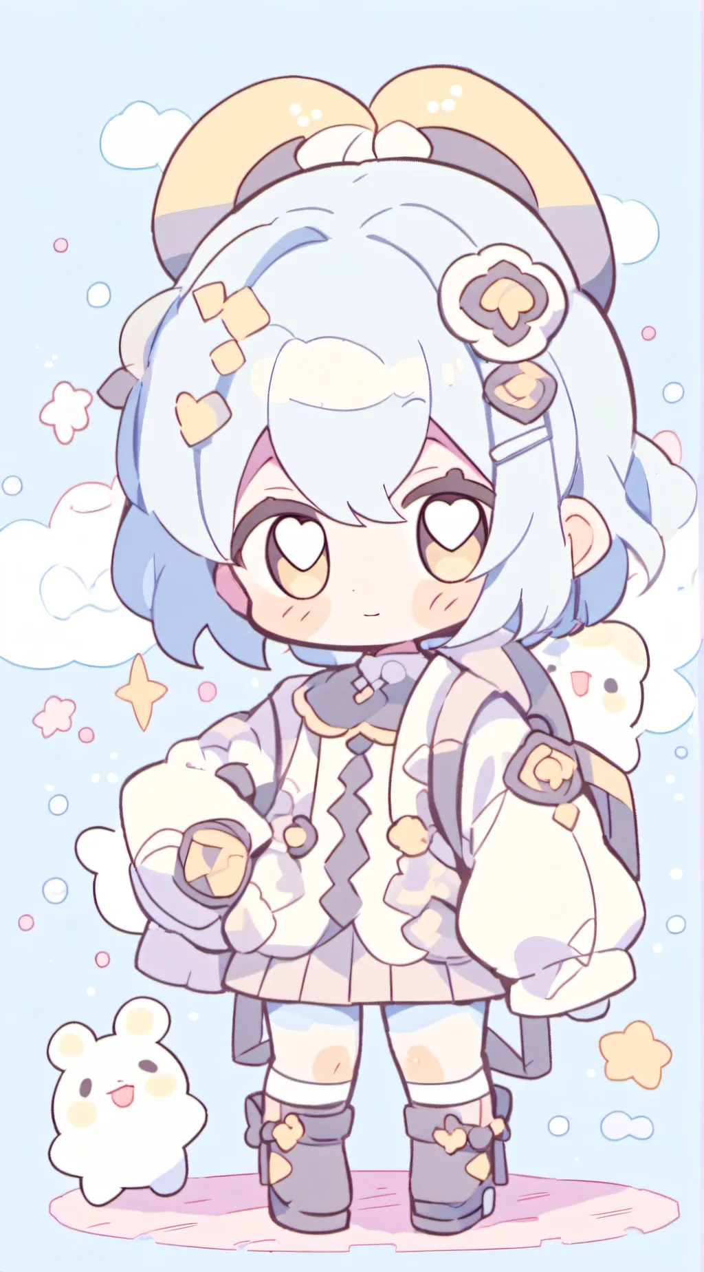 ai character: JJk  background