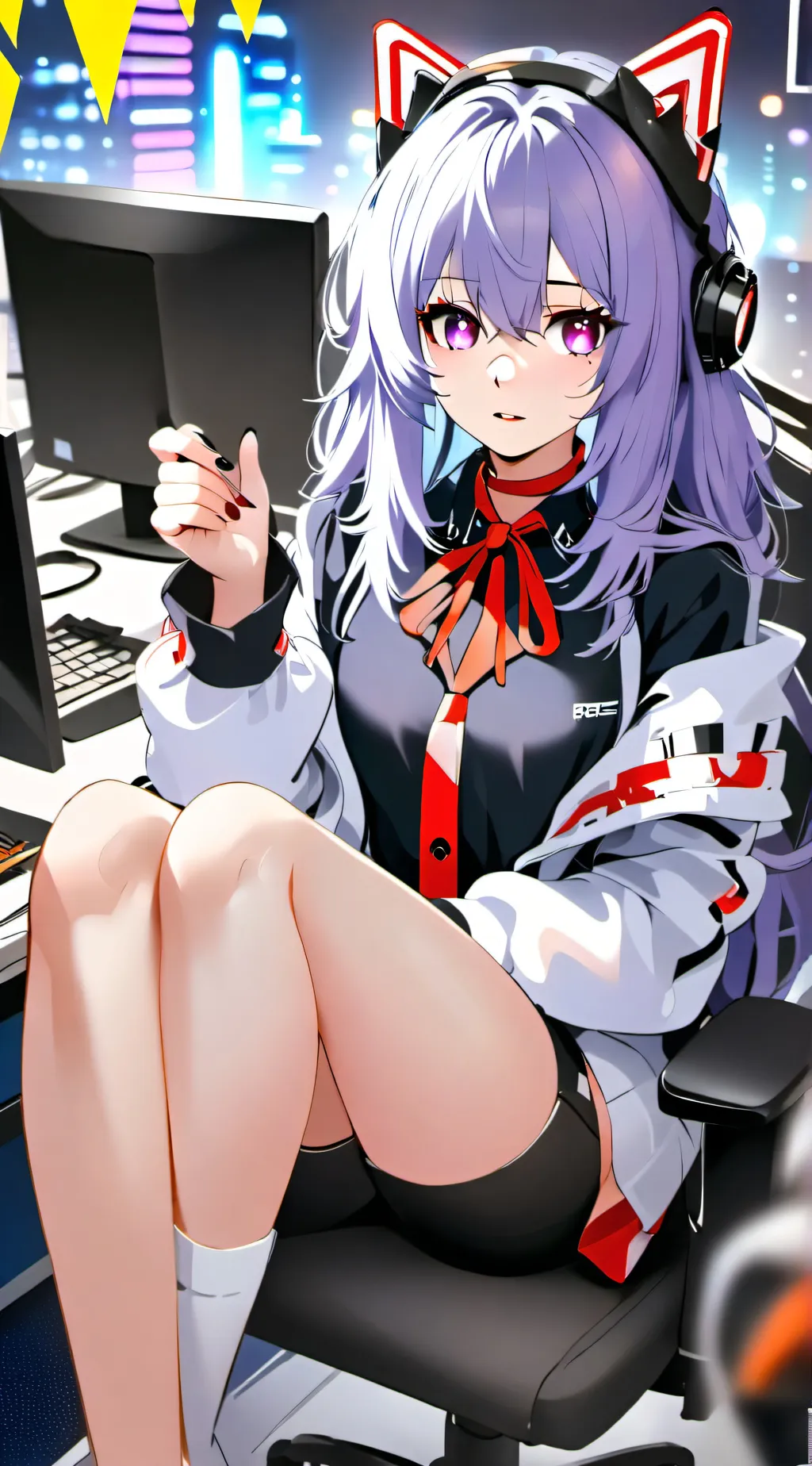 ai character: Luna background