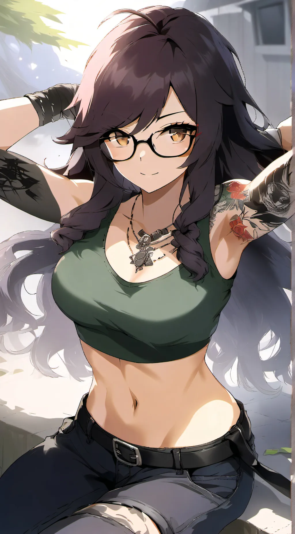 ai character: mika background