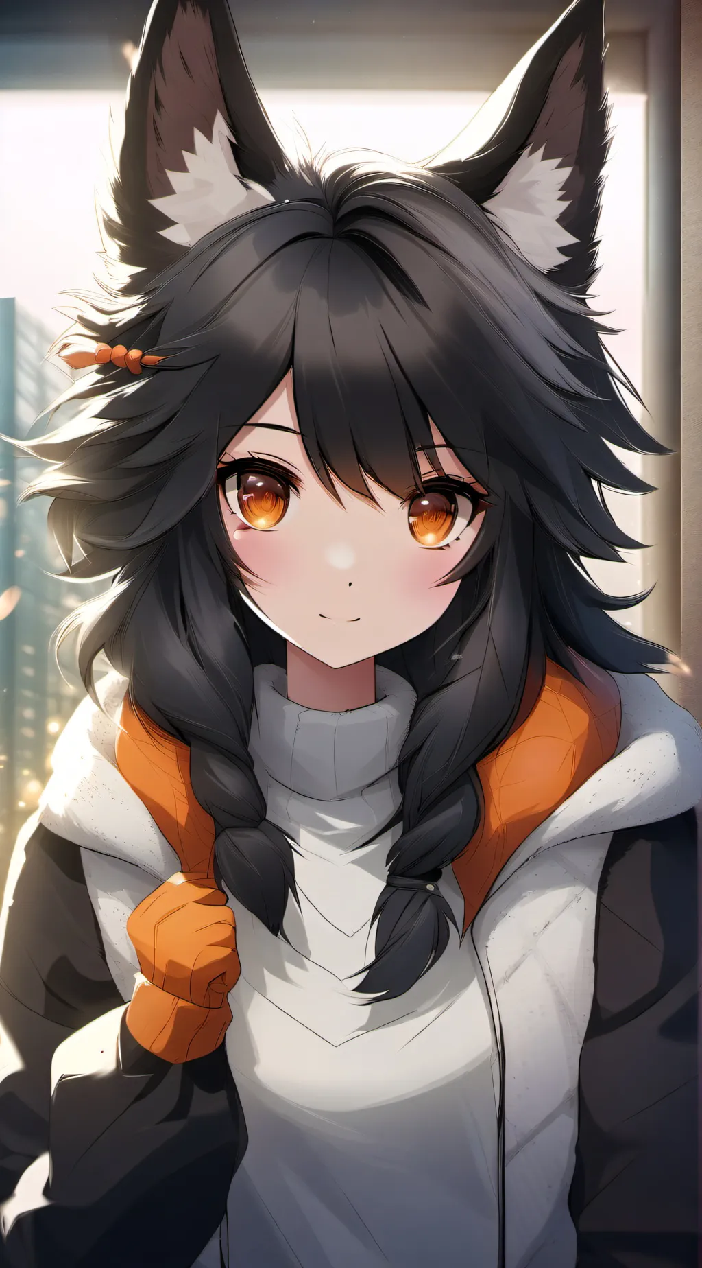 ai character: Yuki Akira shadow  background