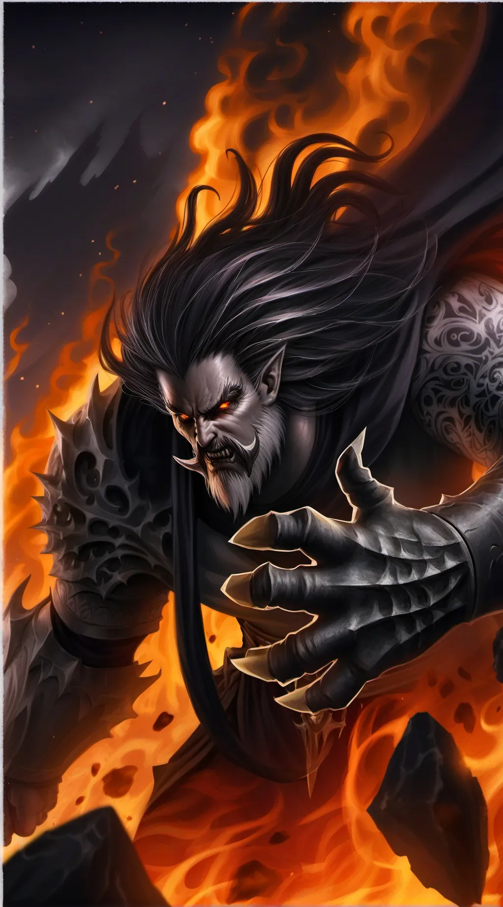 ai character: hb background