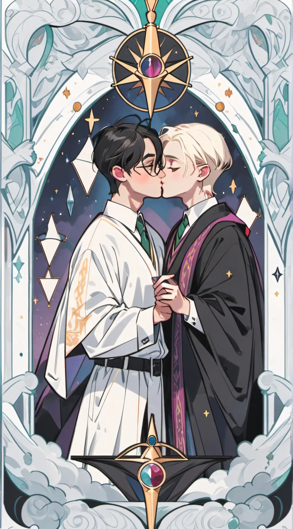 ai character: drarry background