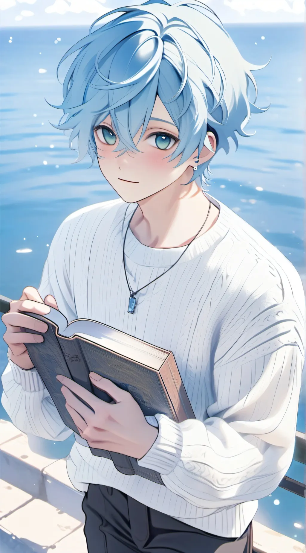 ai character: Aqua P. background