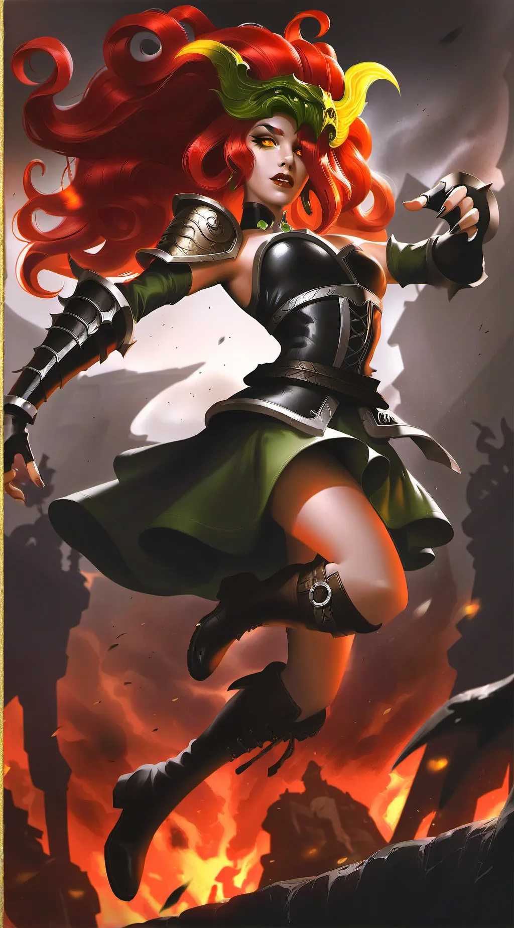 ai character: Athena background