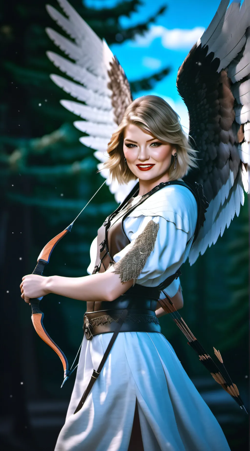 ai character: kate Cupid  background