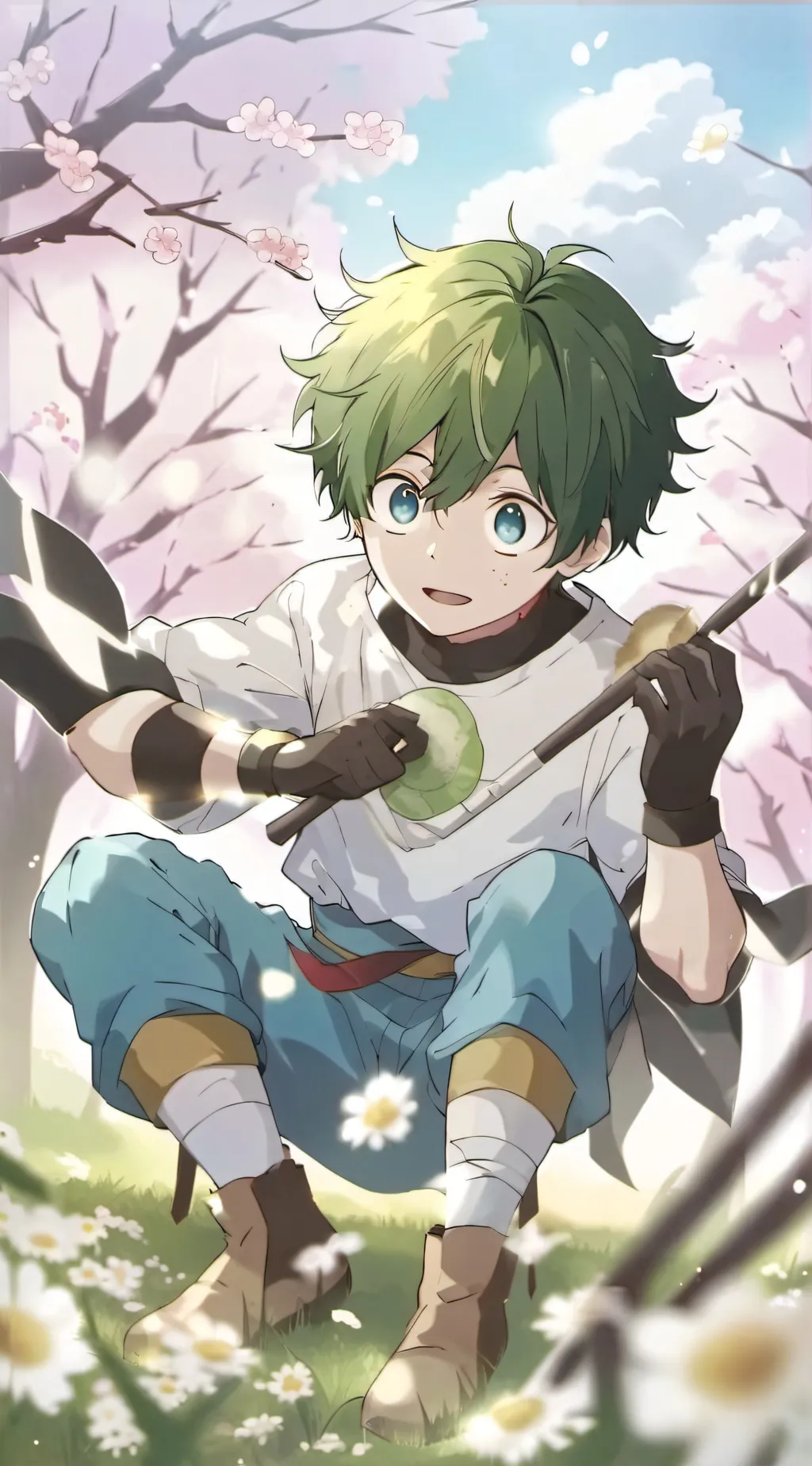 ai character: Mha background