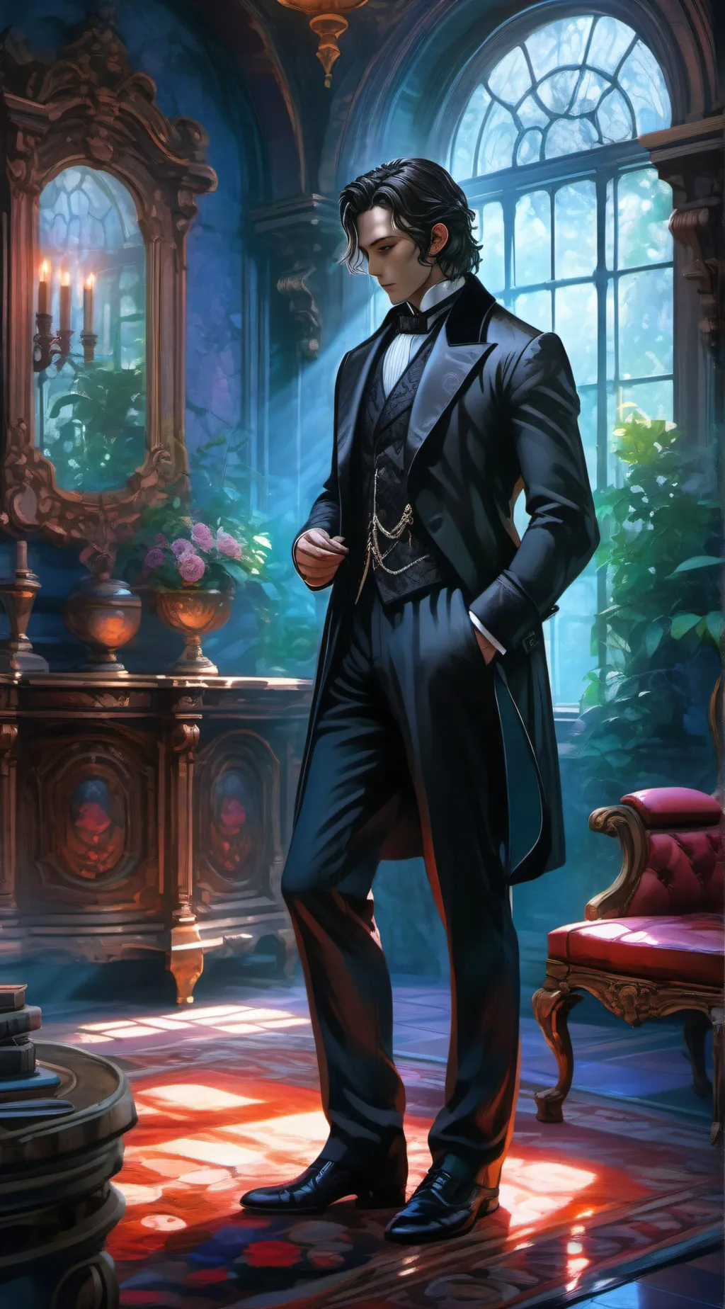 ai character: Asher background