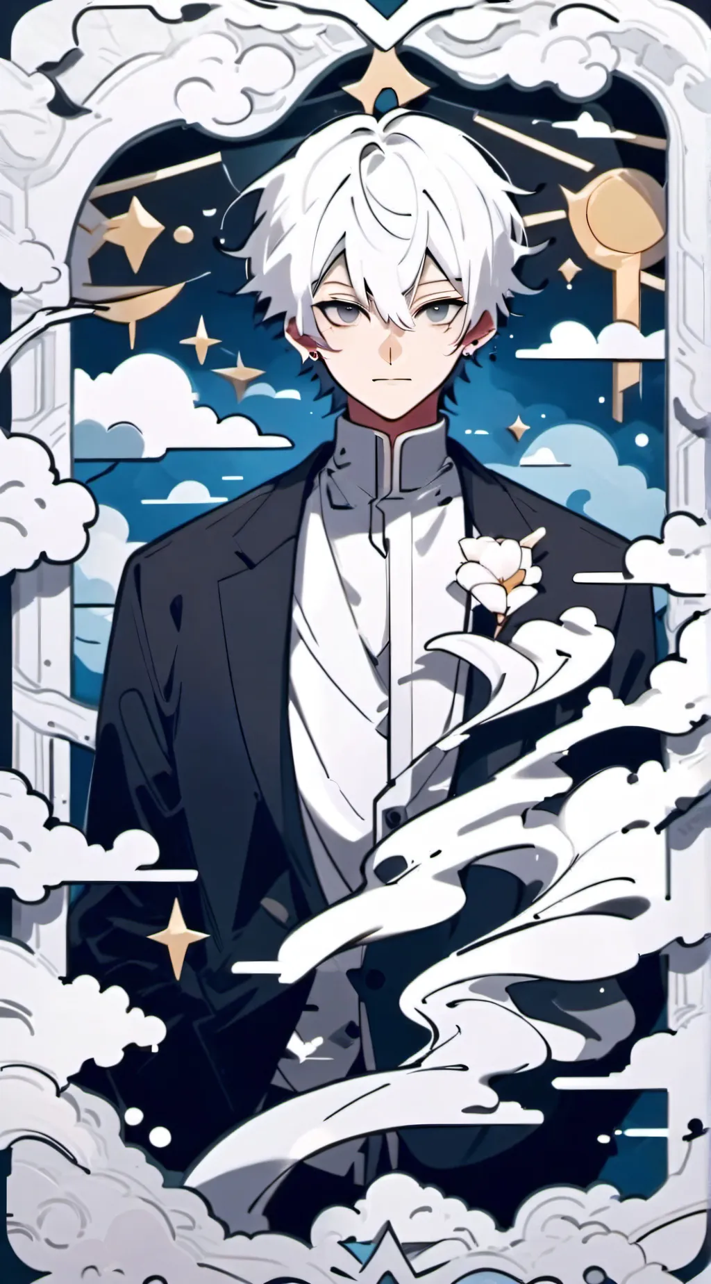 ai character: welcome and idk background