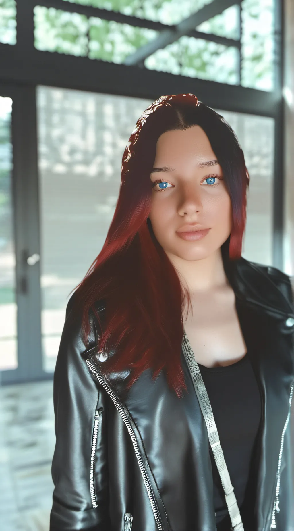 ai character: Katherine  background