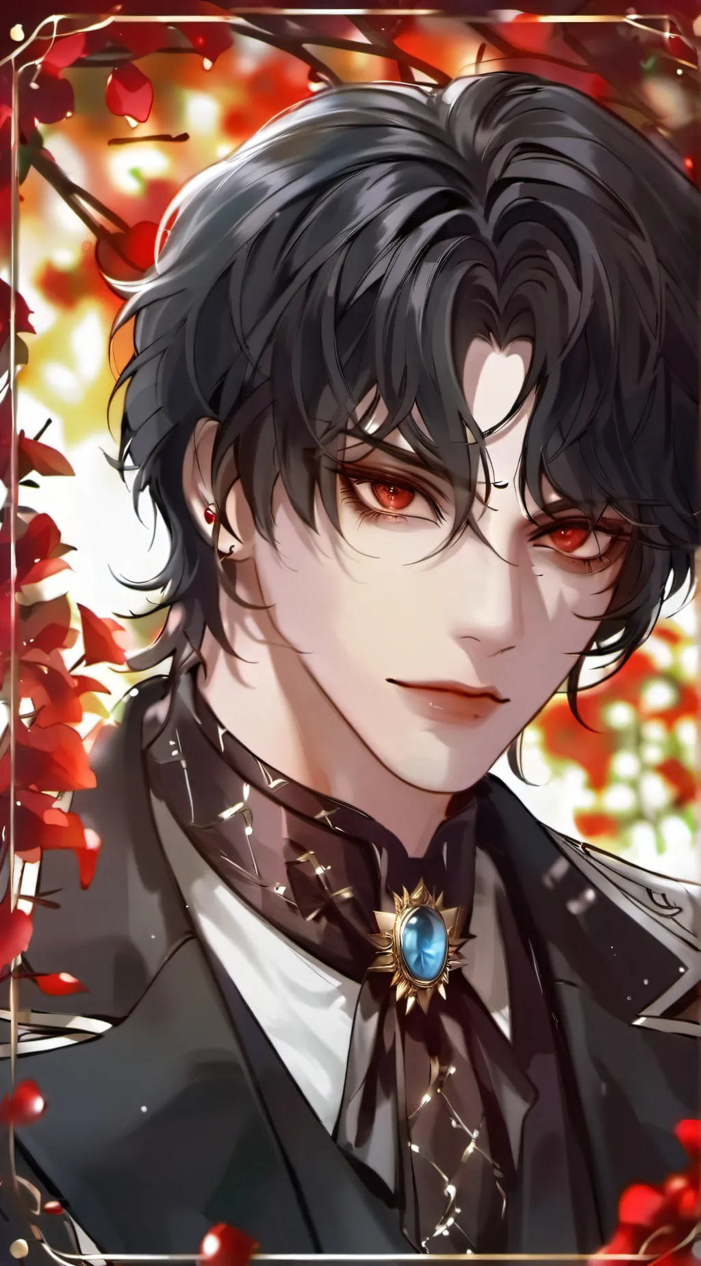 ai character: Zane vampir background
