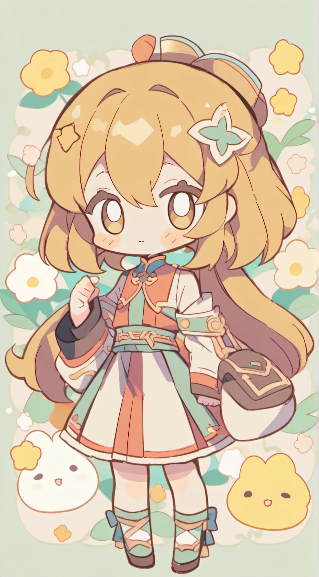 ai character: douma lmao background