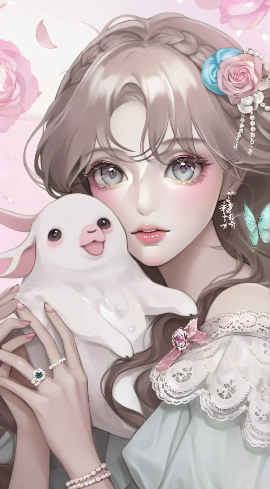 ai character: Athena background