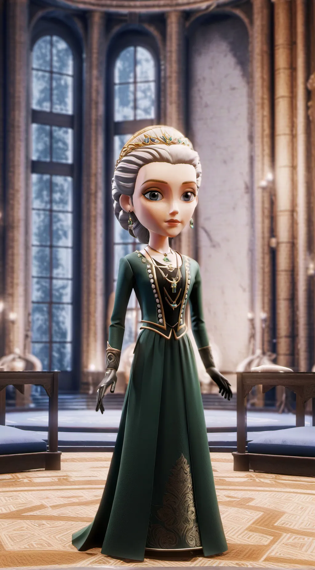 ai character: Disrespected Quee background