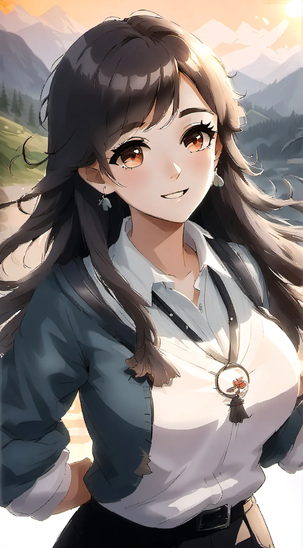 ai character: Angel background