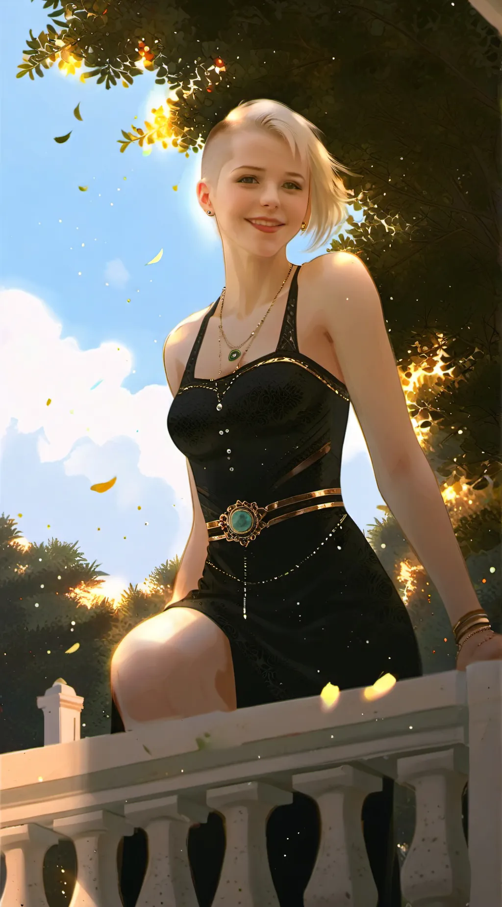 ai character: Hot Lesbian background