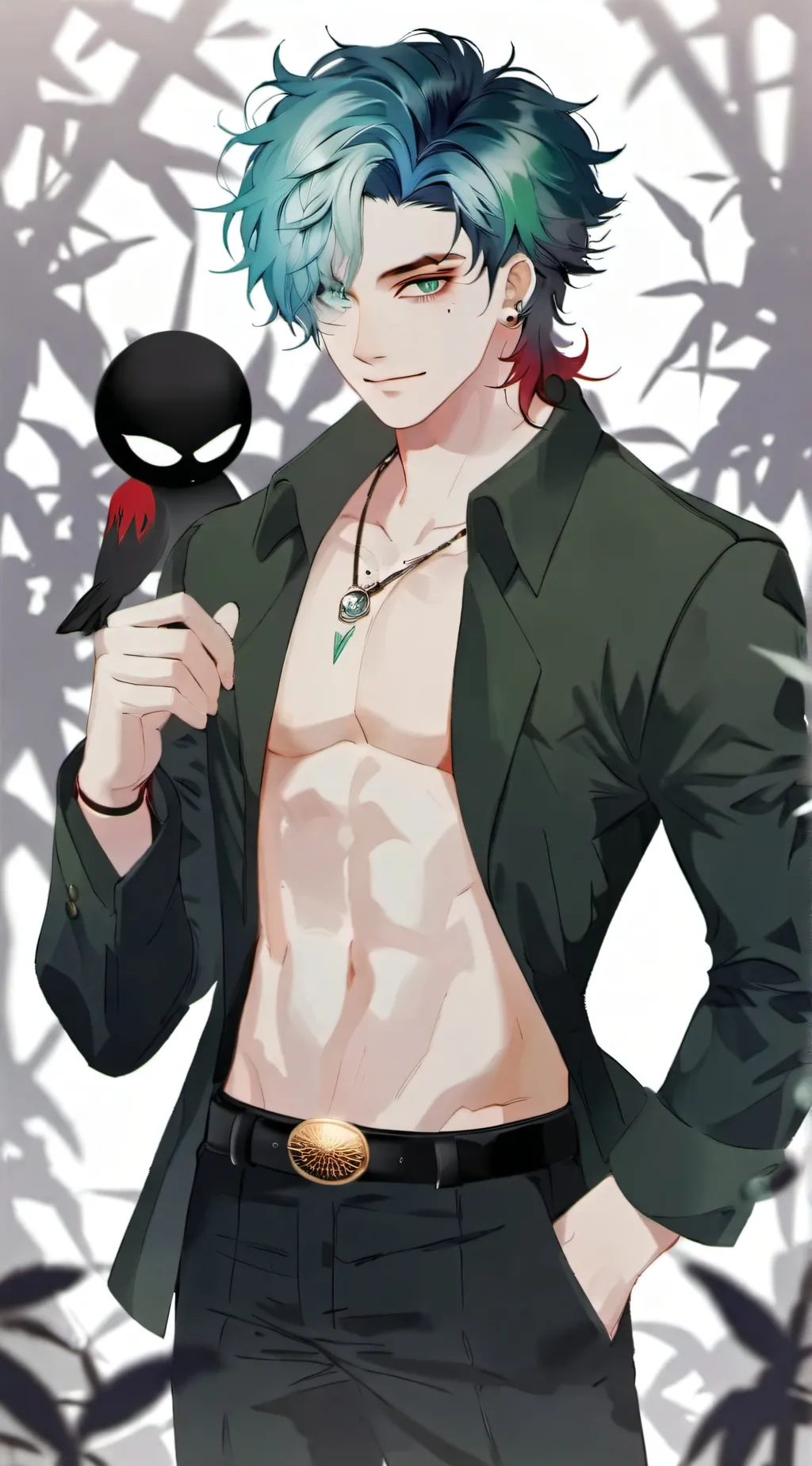 ai character: Max background