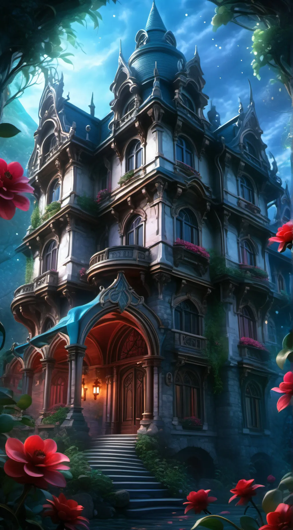 ai character: Hazbin Hotel  background