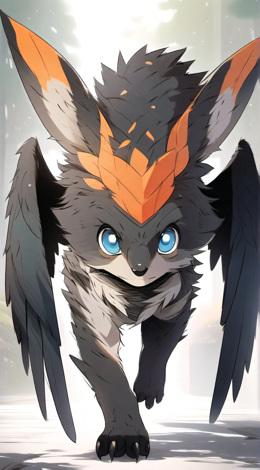 ai character: Nimbus background
