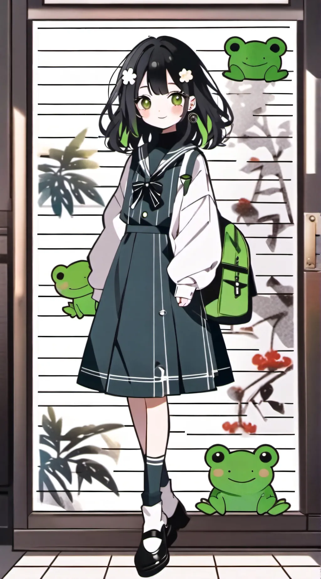 ai character: tsuyu!☆||♡||☆° background
