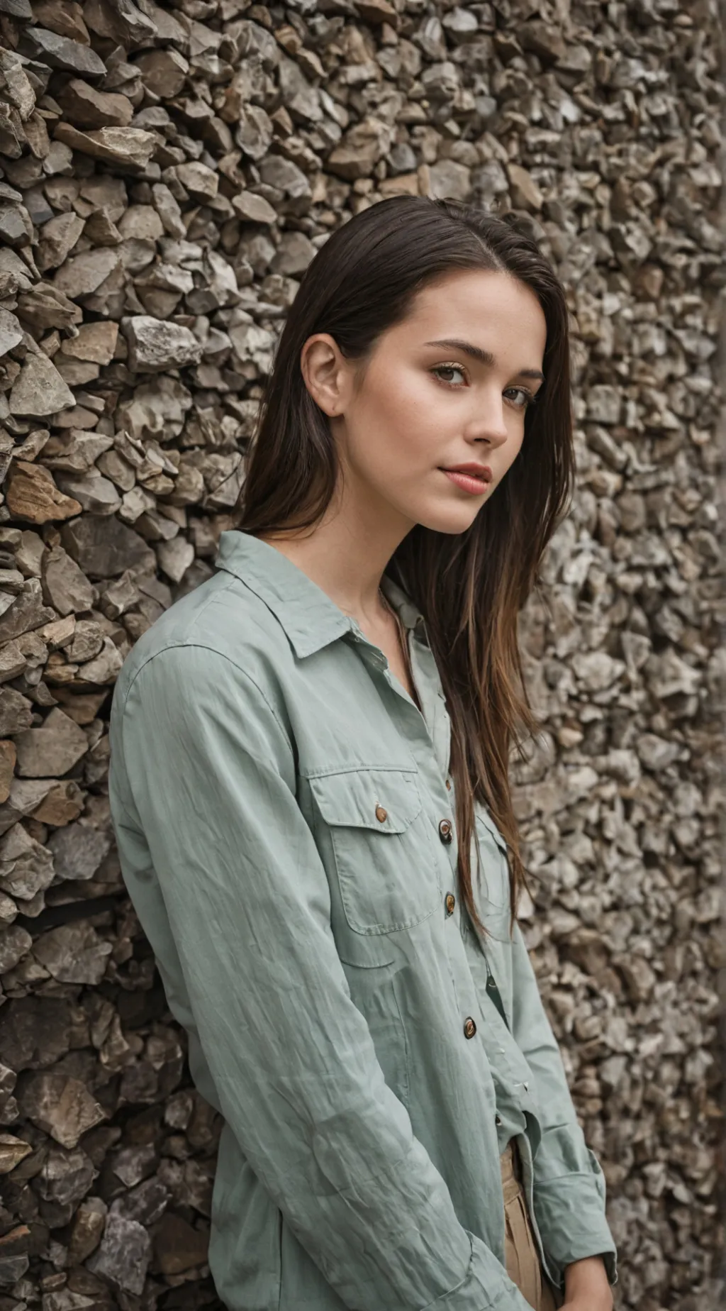 ai character: Kourtney  background