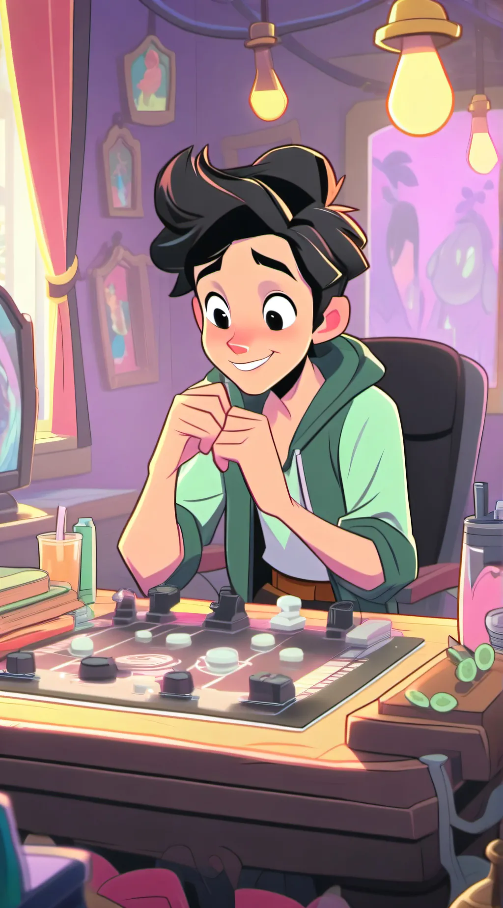 ai character: Jamie background