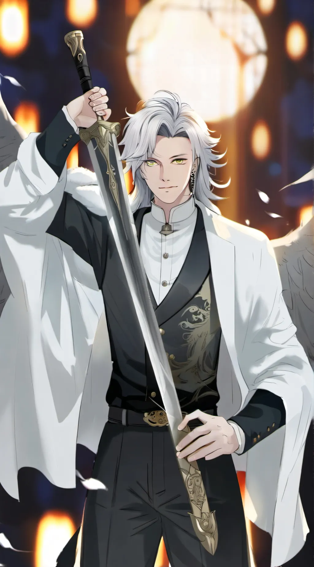 ai character: Tanjiro po polsku background