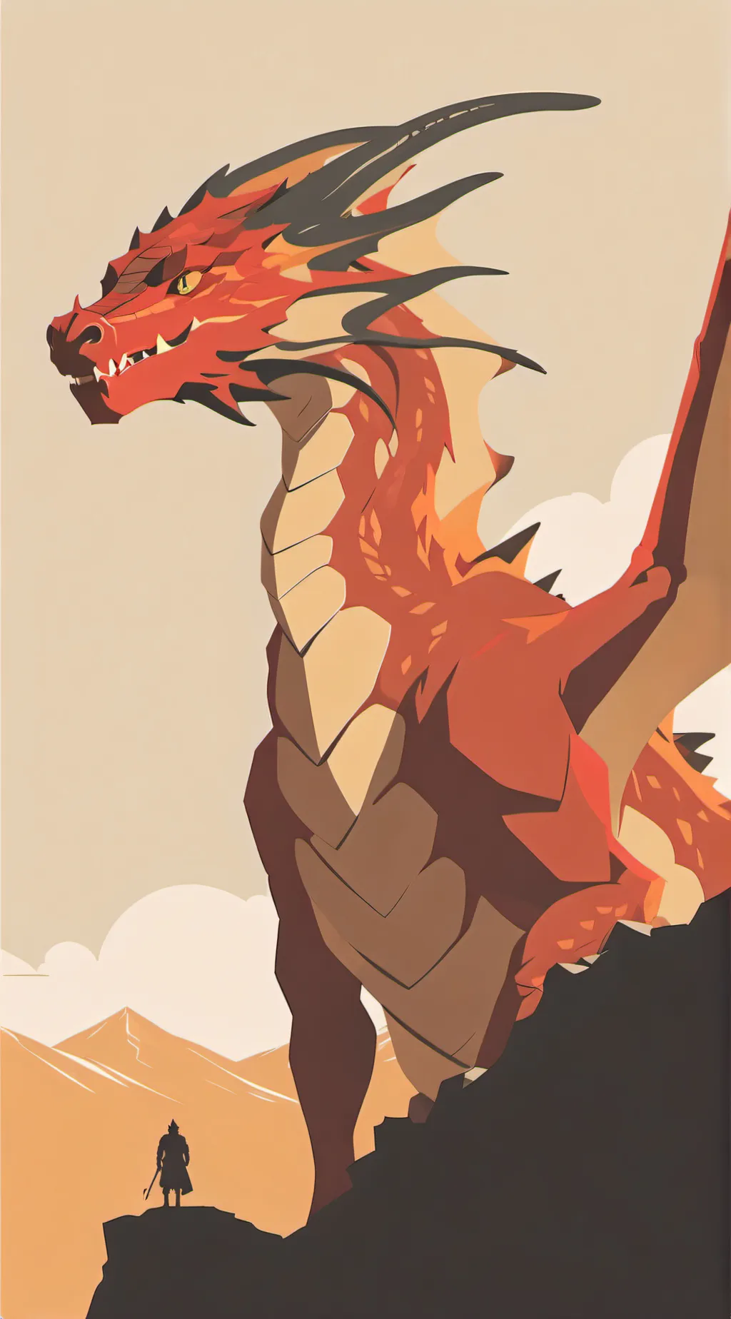 ai character: Smaug background