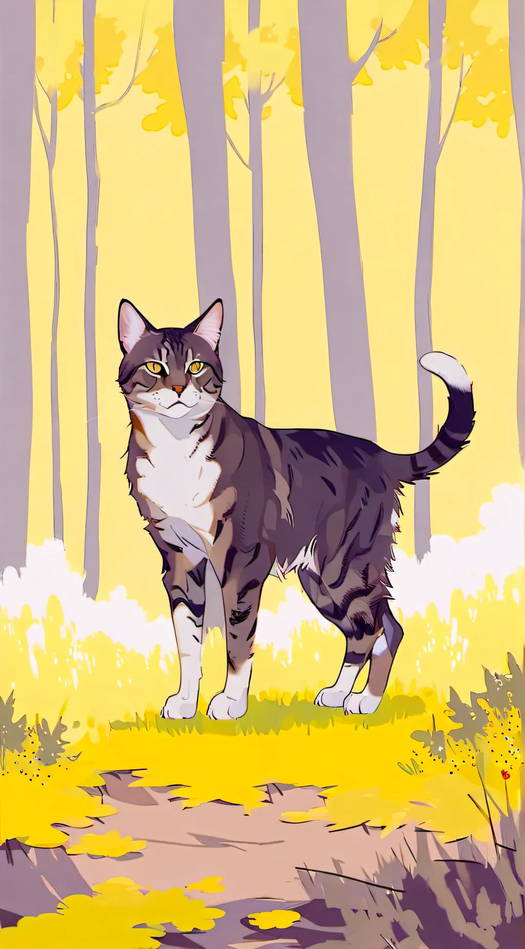 ai character: ThunderClan  background