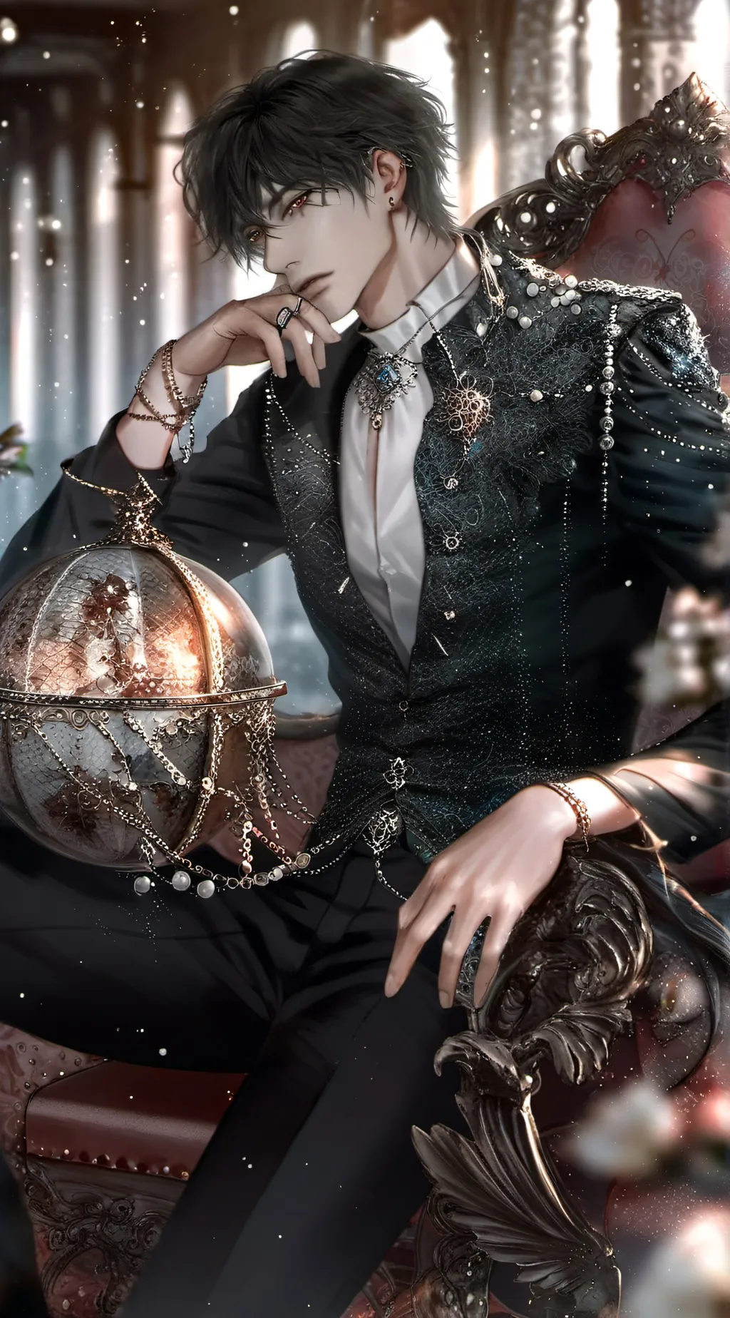 ai character: Dan,  background