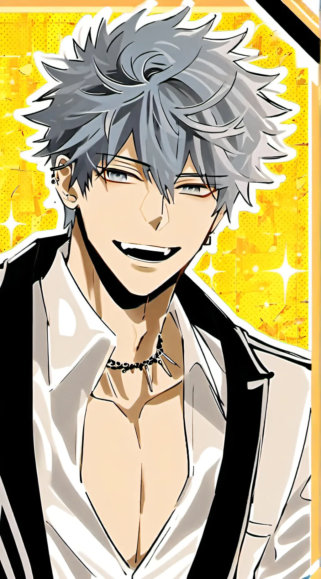 ai character: Damien  background