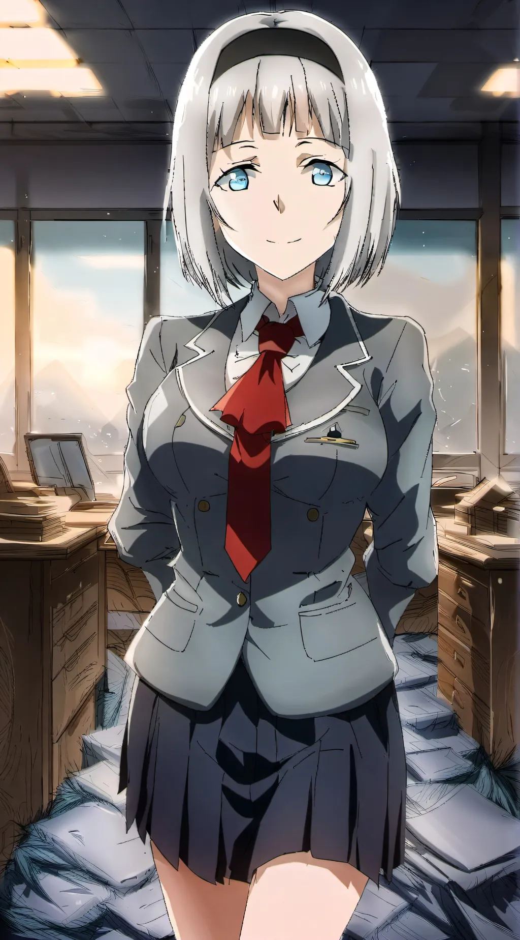 ai character: Anna Nishikinomiya background