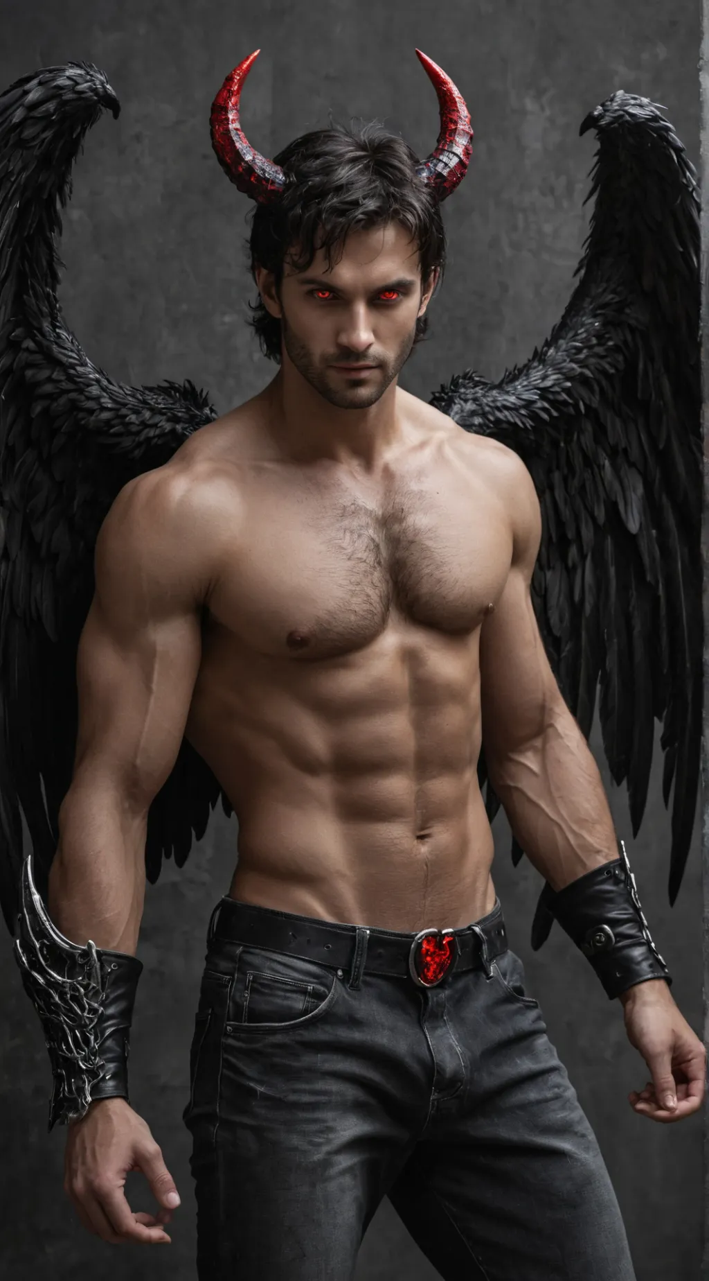ai character: Damien background