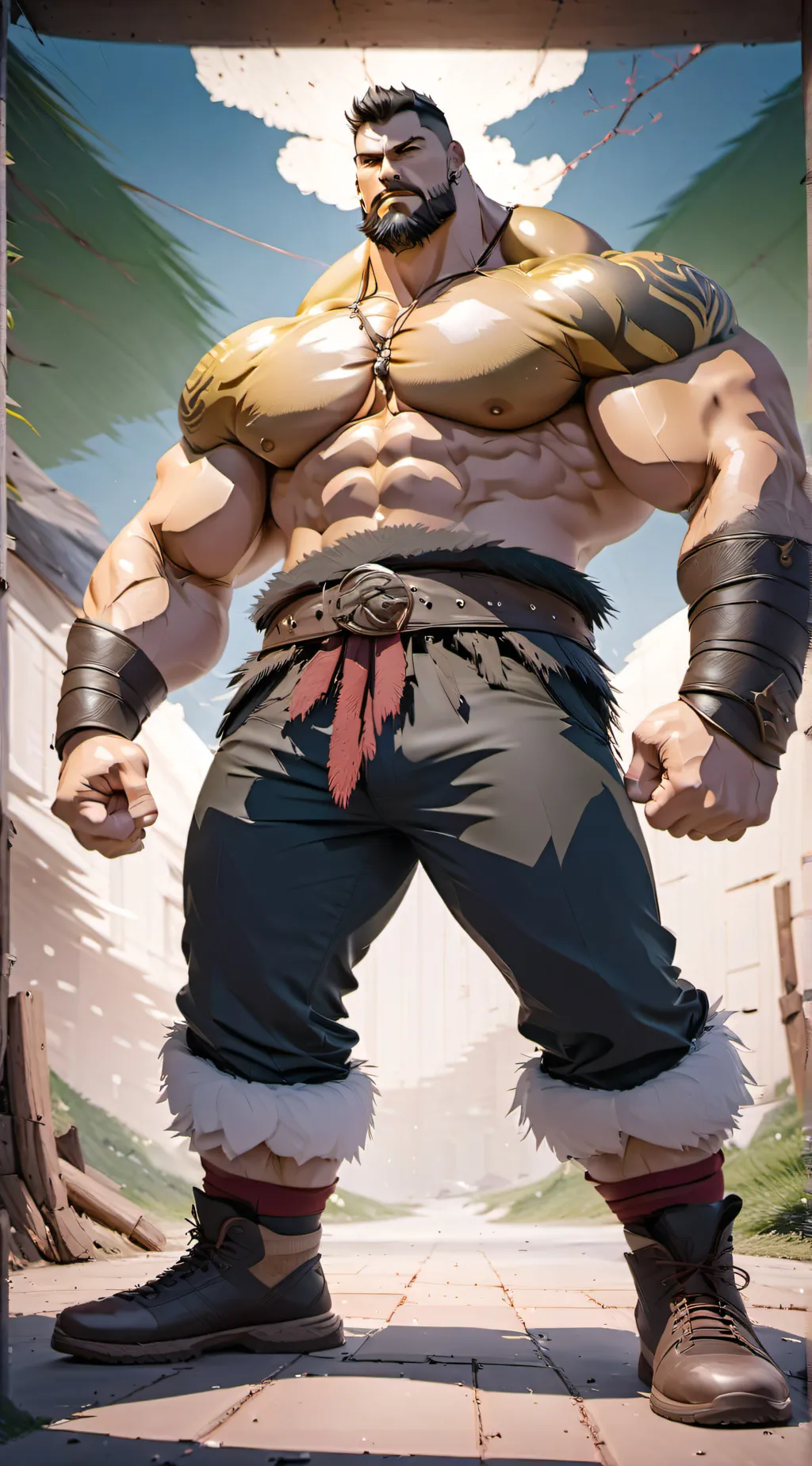 ai character: Marko background